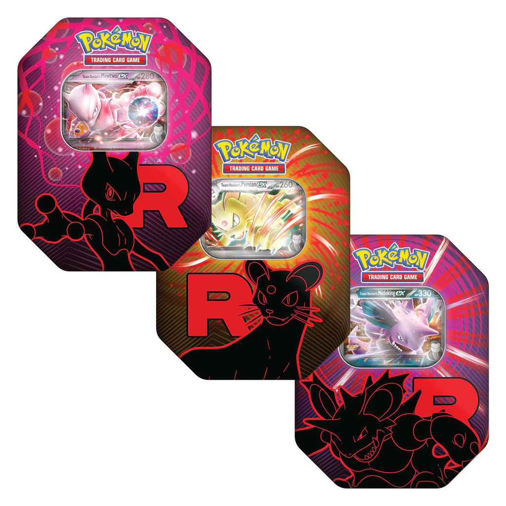 Pokémon TCG: Team Rocket Tin (Preorder)